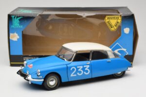 Citroen DS #233 Rally Sinine Solido 1:18 8034 Metall - pilt 8/8