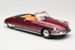 Citroen DS19 Kabriolett Bordeaux Norev 1:18 181561 Metall - pilt 6/8