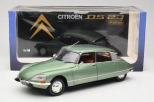 Citroen DS23 Pallas Roheline Norev 1:18 181570 Metall - pilt 8/8