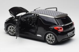Citroen DS3 Cabrio Perla Nera Must Norev 1:18 AMC019115 Metall - pilt 5/8