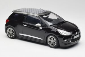 Citroen DS3 Cabrio Perla Nera Must Norev 1:18 AMC019115 Metall - pilt 6/8