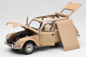 Citroen Dyane 6 Colorado Beež Norev 1:18 181617 Metall - pilt 3/8