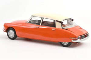 Citroen ID19 Oranž & Kreemjas Norev 1:12 121580 Metall - pilt 2/2