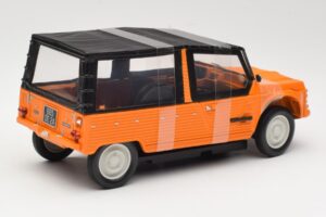 Citroen Mehari 4x2 Oranž Norev 1:18 181515 Metall - pilt 2/6