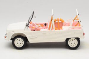 Citroen Mehari Eden Sorbet Valge ja Roosa Norev 1:18 181804 Metall - pilt 3/6