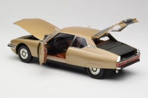 Citroen SM Maserati Kuldne Norev 1:18 181585 Metall - pilt 5/8