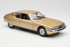 Citroen SM Maserati Kuldne Norev 1:18 181585 Metall - pilt 6/8