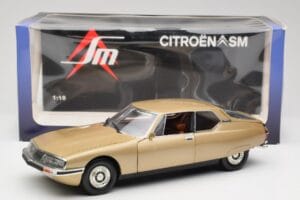 Citroen SM Maserati Kuldne Norev 1:18 181585 Metall - pilt 8/8