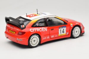 Citroen Xsara T4 WRC #14 P. Bugalski / J-P. Chiaroni WRC 2001 Solido 1:18 9021 Metall - pilt 3/8