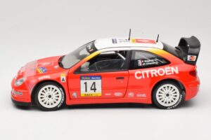 Citroen Xsara T4 WRC #14 P. Bugalski / J-P. Chiaroni WRC 2001 Solido 1:18 9021 Metall - pilt 4/8