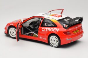 Citroen Xsara T4 WRC #14 P. Bugalski / J-P. Chiaroni WRC 2001 Solido 1:18 9021 Metall - pilt 5/8
