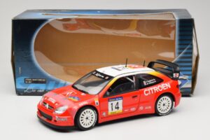 Citroen Xsara T4 WRC #14 P. Bugalski / J-P. Chiaroni WRC 2001 Solido 1:18 9021 Metall - pilt 8/8