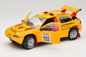 Citroen ZX Rallye Raid #203 1992 Solido 1:18 9003-N1 Metall - pilt 2/8