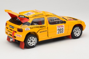 Citroen ZX Rallye Raid #203 1992 Solido 1:18 9003-N1 Metall - pilt 3/8
