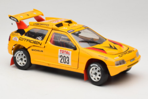 Citroen ZX Rallye Raid #203 1992 Solido 1:18 9003-N1 Metall - pilt 6/8
