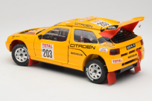 Citroen ZX Rallye Raid #203 1992 Solido 1:18 9003-N1 Metall - pilt 7/8