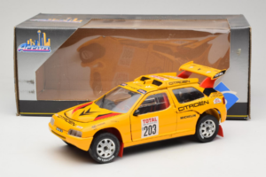 Citroen ZX Rallye Raid #203 1992 Solido 1:18 9003-N1 Metall - pilt 8/8