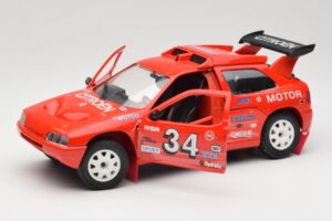 Citroen ZX Rallye #34 Rally 1992 Solido 1:18 9003 Metall - pilt 2/8