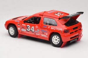 Citroen ZX Rallye #34 Rally 1992 Solido 1:18 9003 Metall - pilt 7/8