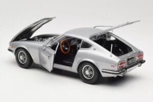 Datsun 240Z S30 Hõbedane Sun Star 1:18 3503 Metall - pilt 5/8