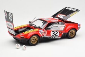 De Tomaso Pantera #32 Jaquemin / Deprez 24 Hours of Le Mans 1972 Kyosho 1:18 08855B Metall - pilt 2/8
