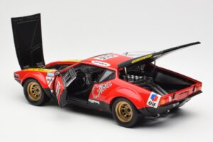 De Tomaso Pantera #32 Jaquemin / Deprez 24 Hours of Le Mans 1972 Kyosho 1:18 08855B Metall - pilt 5/8