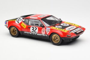 De Tomaso Pantera #32 Jaquemin / Deprez 24 Hours of Le Mans 1972 Kyosho 1:18 08855B Metall - pilt 7/8
