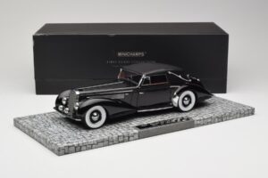 Delage D8-120 Kabriolett Must Minichamps 1:18 107115131 Metall - pilt 6/6