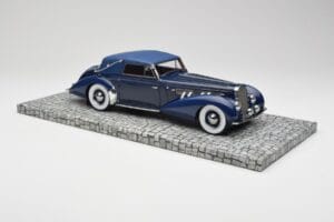 Delage D8-120 Kabriolett Two Tone Sinine Minichamps 1:18 107115132 Vaik - pilt 4/6
