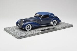 Delage D8-120 Kabriolett Two Tone Sinine Minichamps 1:18 107115132 Vaik