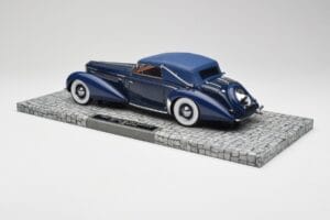 Delage D8-120 Kabriolett Two Tone Sinine Minichamps 1:18 107115132 Vaik - pilt 5/6