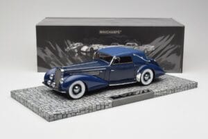Delage D8-120 Kabriolett Two Tone Sinine Minichamps 1:18 107115132 Vaik - pilt 6/6