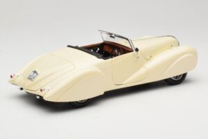 Delahaye Kabriolett Kreemjas Guiloy 1:18 68580 Metall - pilt 3/8