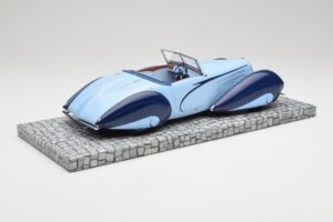 Delahaye Type 135-M Kabriolett Mullin Museum Minichamps 1:18 107116160 Metall - pilt 5/6