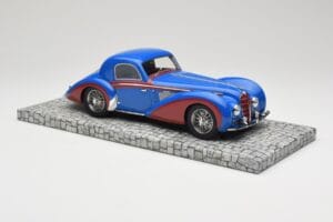Delahaye Type 145 V12 Coupe Sinine Punane Minichamps 1:18 107116121 Vaik - pilt 4/6