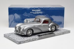 Delahaye Type 145 V12 Coupe Mullin Museum Minichamps 1:18 107116120 Metall - pilt 2/6