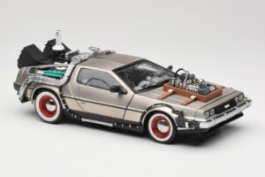 DeLorean DMC-12 Back to the Future Part III Sun Star 1:18 2712 Metall - pilt 6/8