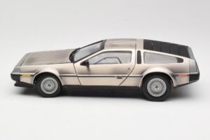 DeLorean DMC-12 LK Hõbedane Sun Star 1:18 2701 Metall - pilt 4/8