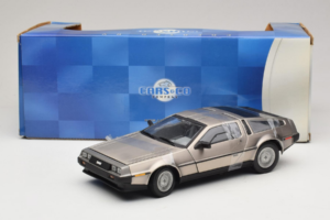 DeLorean DMC-12 Hõbedane Sun Star 1:18 2703 Metall - pilt 6/6