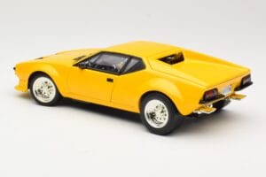 De Tomaso Pantera Kollane Hot Wheels 1:18 27809 Metall - pilt 7/8