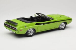 Dodge Challenger Kabriolett Roheline Greenlight 1:18 12803-06G Metall - pilt 3/8