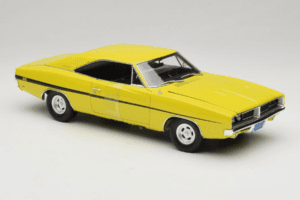 Dodge Charger R/T Kollane Dirty Mary Crazy Larry Auto World 1:18 AWSS101/06 Metall - pilt 6/8