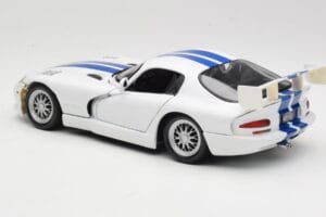 Dodge Viper GTS-R GT2 Valge 1997 Maisto 1:18 50316 Metall - pilt 7/8