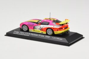 Dodge Viper GTS-R #46 Seiler / Brun / Messley 24 Hours of Daytona 2000 Minichamps 1:43 430001446 Metall - pilt 3/4