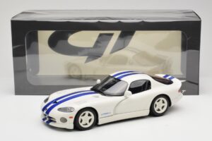 Dodge Viper GTS Stone White GT Spirit 1:18 GT940 Vaik - pilt 6/6