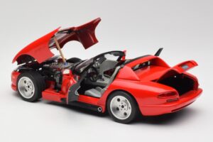 Dodge Viper RT/10 Punane Piiratud Väljaanne Bburago 1:18 3025 Metall - pilt 5/8