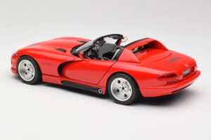Dodge Viper RT/10 Punane Piiratud Väljaanne Bburago 1:18 3025 Metall - pilt 7/8