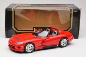 Dodge Viper RT/10 Punane Piiratud Väljaanne Bburago 1:18 3025 Metall - pilt 8/8