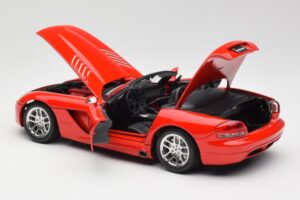 Dodge Viper SRT-10 Punane Bburago 1:18 3325 Metall - pilt 5/8
