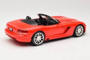 Dodge Viper SRT-10 Roadster Punane Hot Wheels 1:18 53836 Metall - pilt 3/8